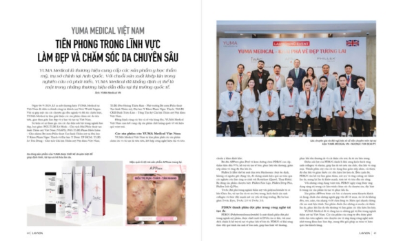 YUMA Medical Việt Nam – Tiên phong trong lĩnh vực làm đẹp và chăm sóc da chuyên sâu