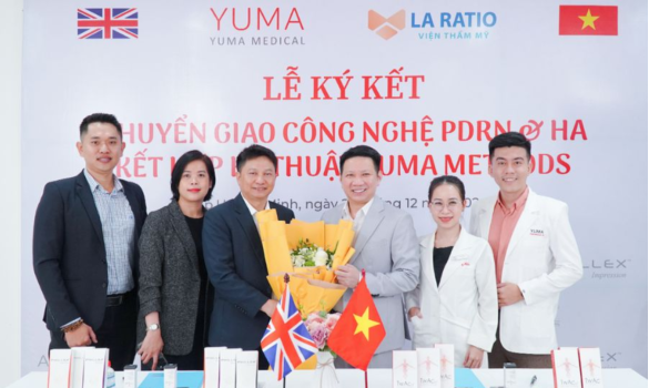 Bác sĩ Trung tham gia Lễ Ký kết Chuyển giao kỹ thuật YUMA METHODS,  PDRN & HA Kết hợp các liệu trình trong trẻ hóa và Tái tạo da